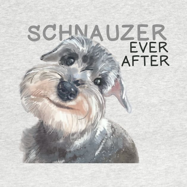 Schnauzer Ever After by IdinDesignShop